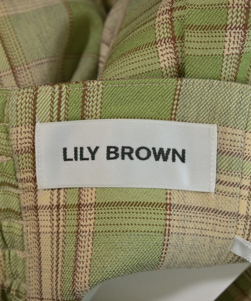 LILY BROWN（リリーブラウン）ひざ丈スカート ベージュ サイズ:0(S位) レディース/2200716060260