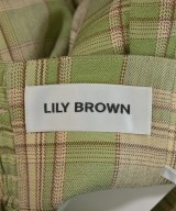LILY BROWN（リリーブラウン）ひざ丈スカート ベージュ サイズ:0(S位) レディース/2200716060260