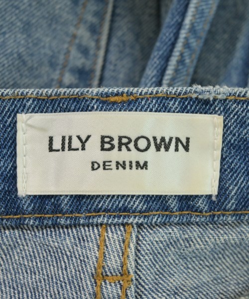 LILY BROWN（リリーブラウン）デニムパンツ 青 サイズ:0(S位) レディース/2200719551024
