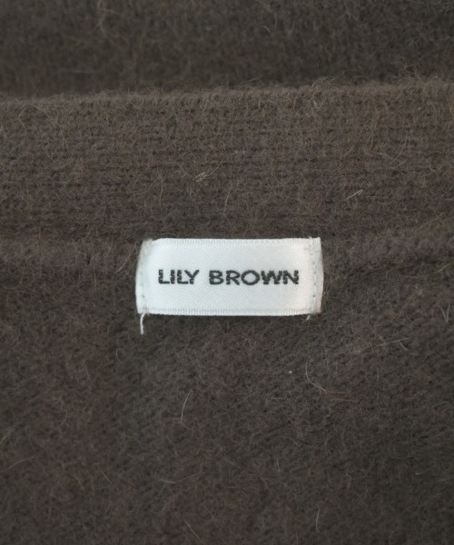 LILY BROWN（リリーブラウン）カーディガン 茶 サイズ:F レディース/2200635297068