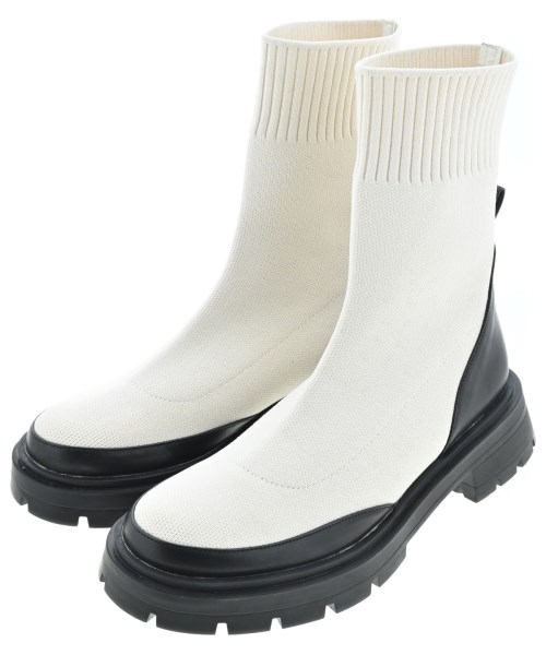 LILY BROWN(リリーブラウン)ブーツ 白 サイズ:L(24.5cm位)/2200644984324