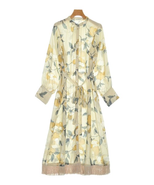 LILY BROWN(リリーブラウン)ワンピース ベージュ サイズ:F/2200645425024