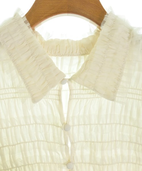 LILY BROWN（リリーブラウン）カジュアルシャツ 白 サイズ:F レディース/2200645751024