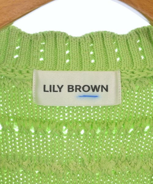 LILY BROWN（リリーブラウン）カーディガン 緑 サイズ:-(S位) レディース/2200646339047