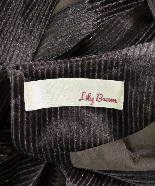 LILY BROWN（リリーブラウン）オールインワン/サロペット 茶 サイズ:F レディース/2200630555026