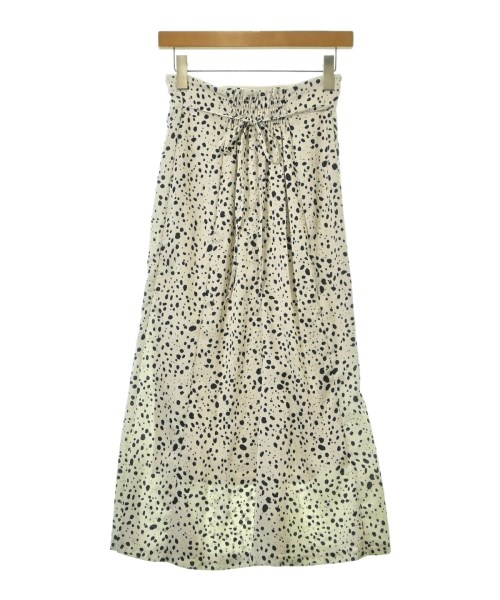 LILY BROWN（リリーブラウン）ロング・マキシ丈スカート 白 サイズ:0(S位) レディース/2200646919027