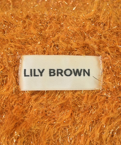 LILY BROWN（リリーブラウン）カーディガン オレンジ サイズ:ONE レディース/2200646956022