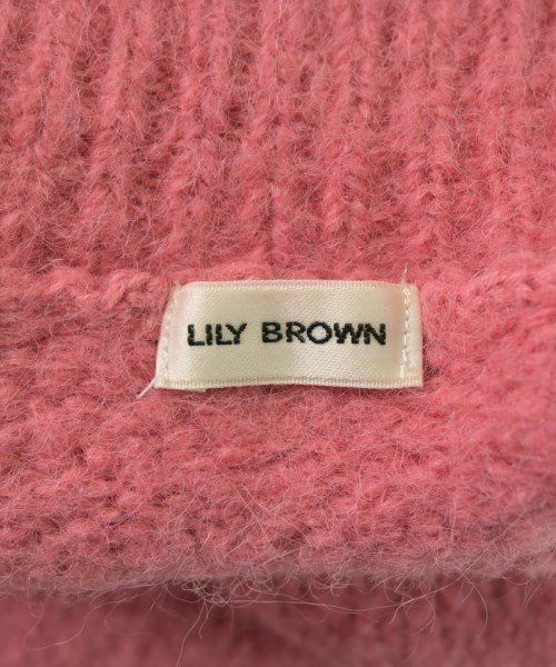 LILY BROWN（リリーブラウン）ニット・セーター ピンク サイズ:F レディース/2200643872042