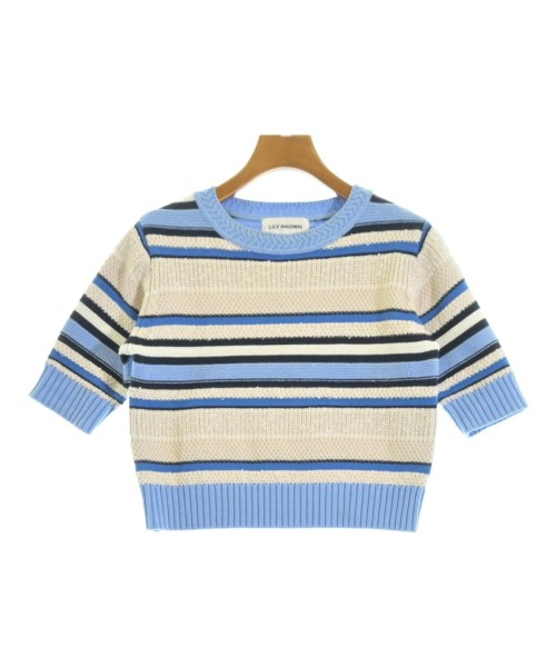 LILY BROWN(リリーブラウン)ニット・セーター ベージュ サイズ:F/2200643872059