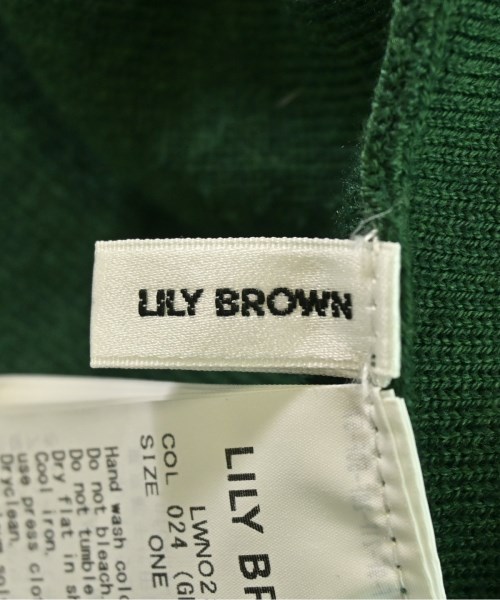 LILY BROWN（リリーブラウン）ワンピース 緑 サイズ:F レディース/2200650164055