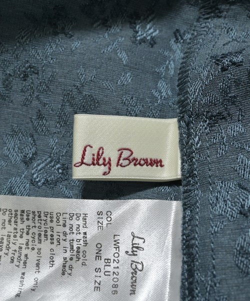 LILY BROWN（リリーブラウン）ワンピース 青 サイズ:F レディース/2200651154024