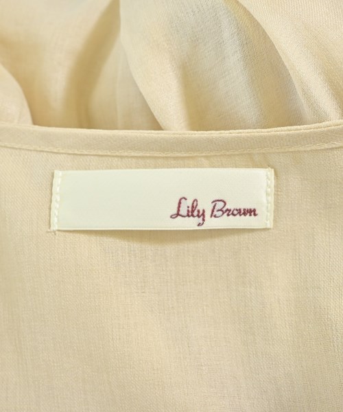 LILY BROWN（リリーブラウン）ブラウス ベージュ サイズ:F レディース/2200642862280