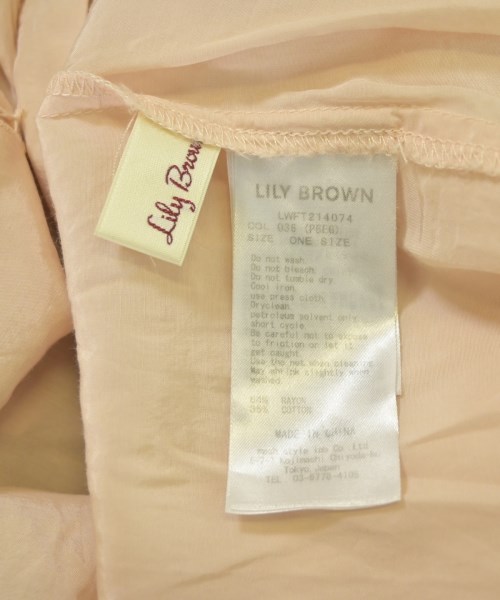 LILY BROWN（リリーブラウン）カジュアルシャツ ピンク サイズ:F レディース/2200652296044