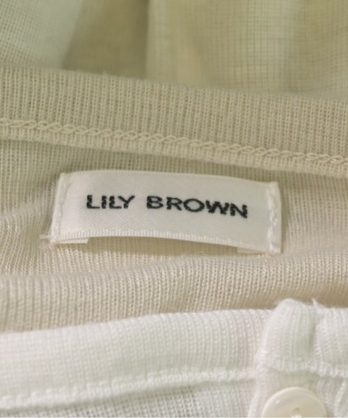 LILY BROWN（リリーブラウン）Tシャツ・カットソー 白 サイズ:F レディース/2200646791043