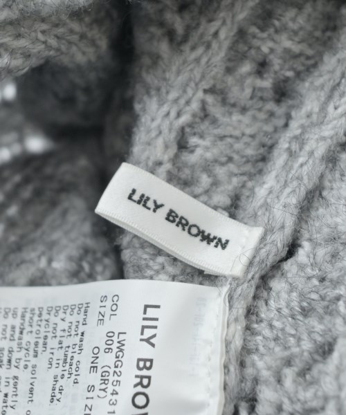 LILY BROWN（リリーブラウン）ベルト グレー サイズ:ONE レディース/2200646791067