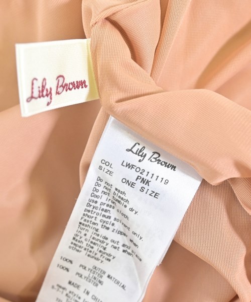 LILY BROWN（リリーブラウン）ワンピース ピンク サイズ:F レディース/2200652901184
