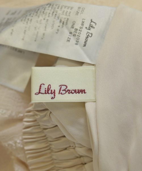 LILY BROWN（リリーブラウン）ロング・マキシ丈スカート ベージュ サイズ:F レディース/2200652901467