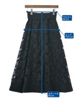 LILY BROWN（リリーブラウン）ロング・マキシ丈スカート 黒 サイズ:ONE レディース/2200652901566