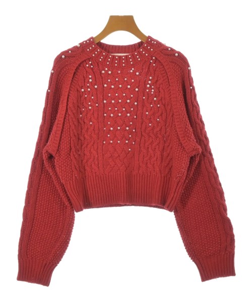 LILY BROWN(リリーブラウン)ニット・セーター 赤 サイズ:F/2200653339108