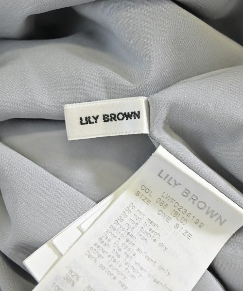 LILY BROWN（リリーブラウン）ワンピース 青 サイズ:ONE レディース/2200647279045
