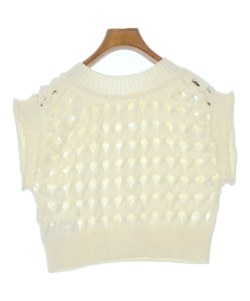 LILY BROWN（リリーブラウン）ニット・セーター 白 サイズ:F レディース/2200638714364