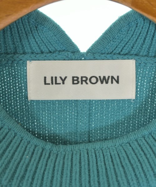 LILY BROWN（リリーブラウン）ニット・セーター 青 サイズ:ONE レディース/2200646948027