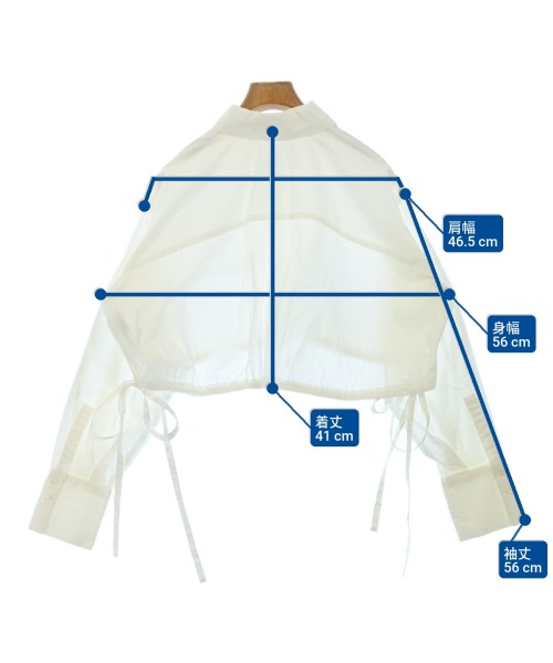 LILY BROWN（リリーブラウン）カジュアルシャツ 白 サイズ:F レディース/2200649923038