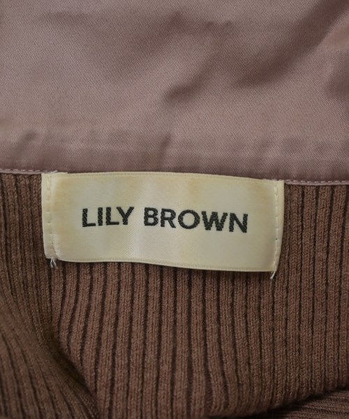 LILY BROWN（リリーブラウン）ニット・セーター 茶 サイズ:-(M位) レディース/2200702286162
