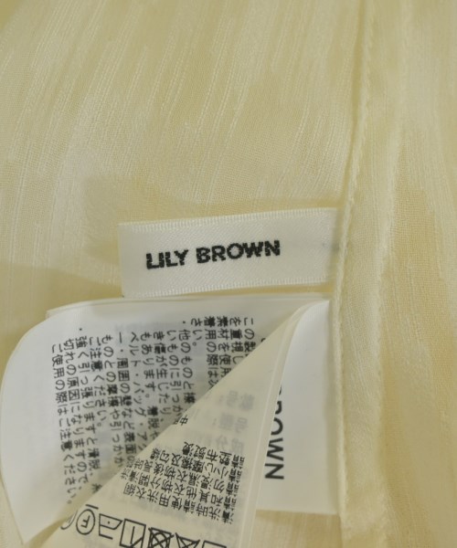 LILY BROWN（リリーブラウン）ブラウス 白 サイズ:ONE(M位) レディース/2200702623059