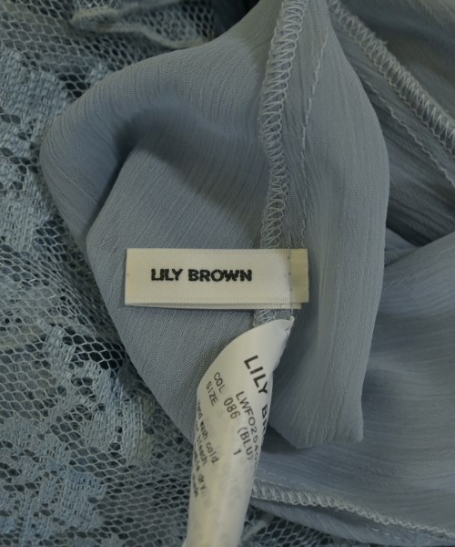 LILY BROWN（リリーブラウン）ワンピース 青 サイズ:1(M位) レディース/2200702623080