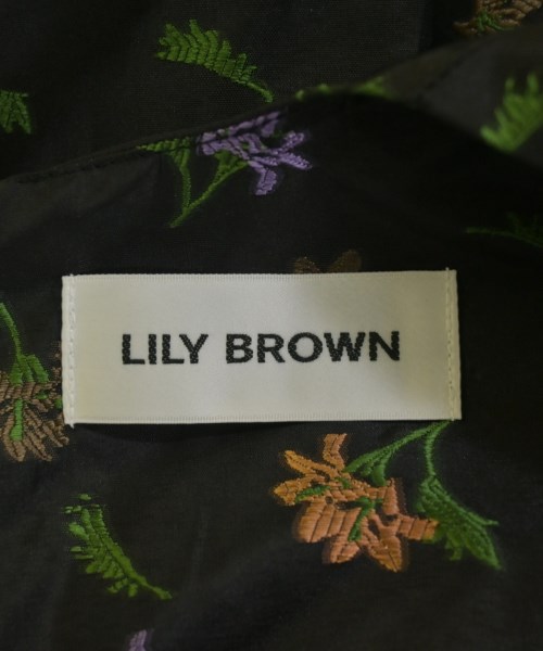 LILY BROWN（リリーブラウン）ワンピース 黒 サイズ:1(M位) レディース/2200702623097