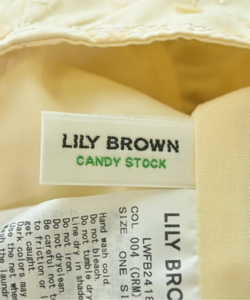 LILY BROWN（リリーブラウン）ブラウス ベージュ サイズ:F レディース/2200704944046