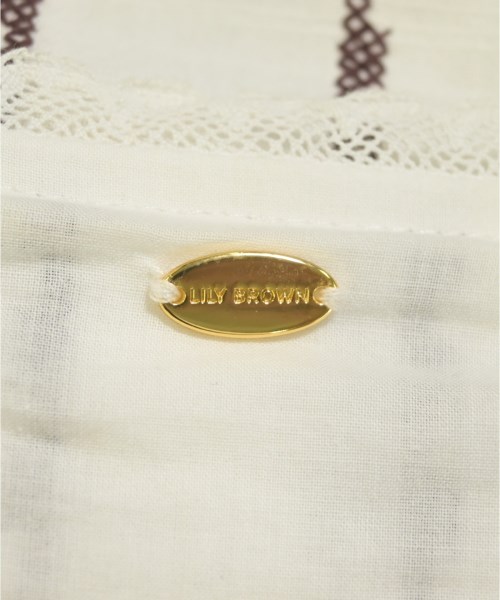 LILY BROWN（リリーブラウン）ブラウス 白 サイズ:F レディース/2200704998087