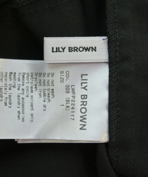 LILY BROWN（リリーブラウン）ショートパンツ 黒 サイズ:1(M位) レディース/2200707063034
