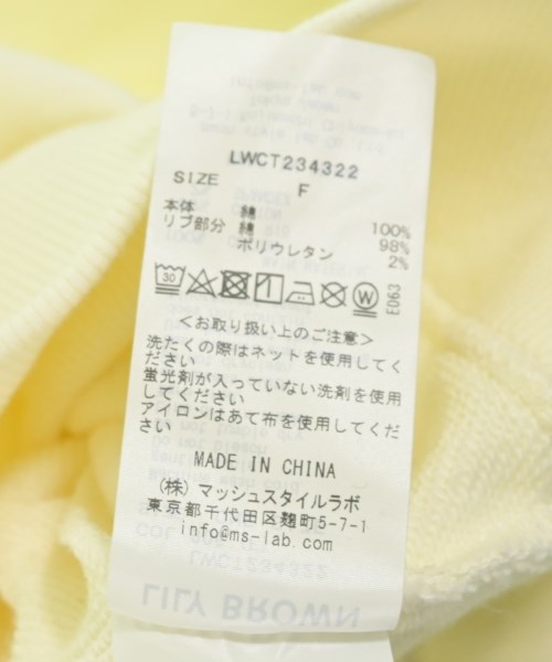 LILY BROWN（リリーブラウン）スウェット 白 サイズ:F レディース/2200705396486