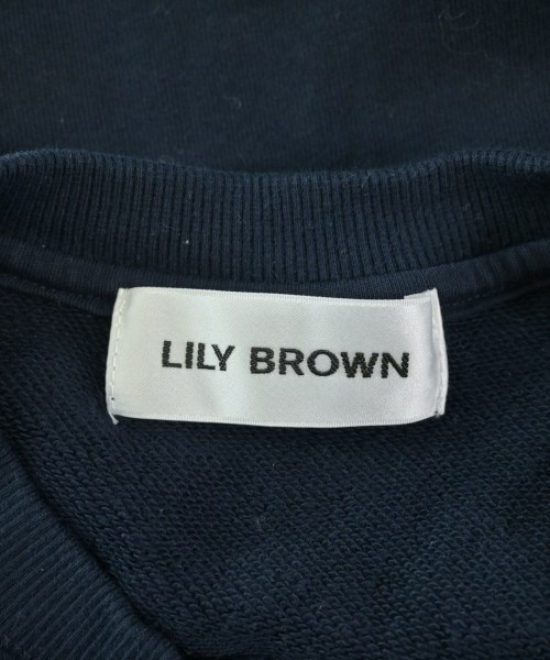 LILY BROWN（リリーブラウン）スウェット 紺 サイズ:F レディース/2200705396493