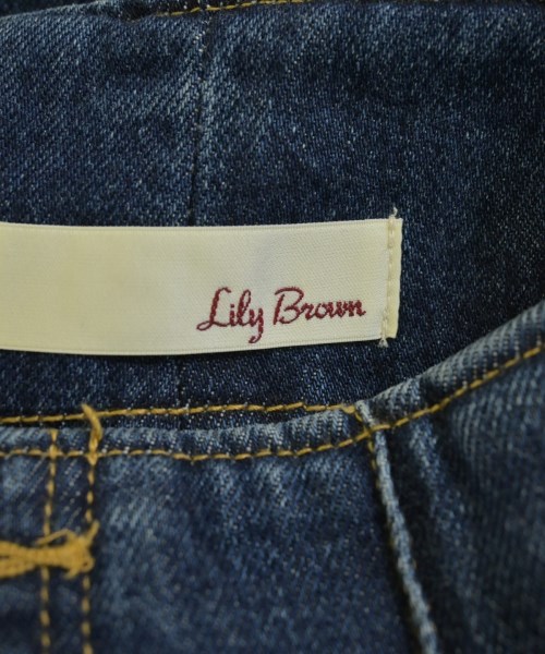 LILY BROWN（リリーブラウン）デニムパンツ 青 サイズ:1(M位) レディース/2200706064049