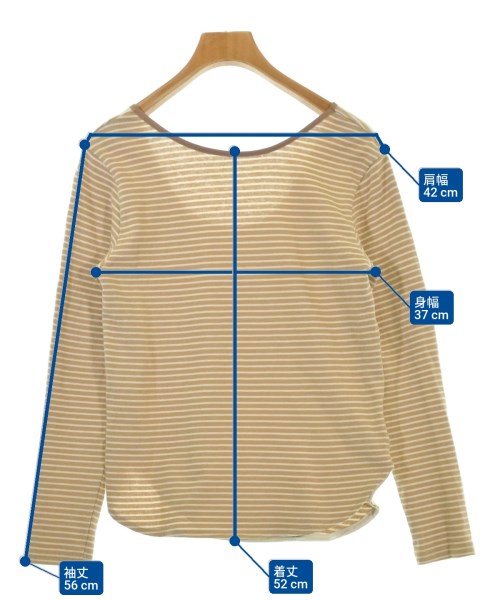 LILY BROWN（リリーブラウン）Tシャツ・カットソー ベージュ サイズ:F レディース/2200662145035