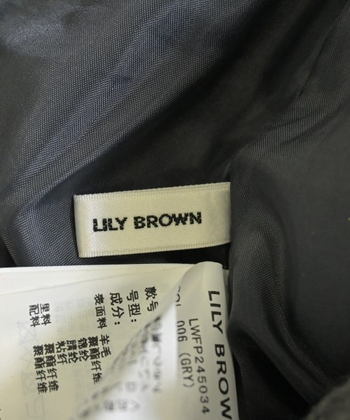LILY BROWN（リリーブラウン）ショートパンツ グレー サイズ:1(M位) レディース/2200662145080