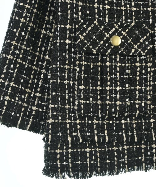 LILY BROWN（リリーブラウン）ノーカラージャケット 黒 サイズ:F レディース/2200662745020