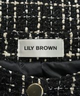 LILY BROWN（リリーブラウン）ノーカラージャケット 黒 サイズ:F レディース/2200662745020