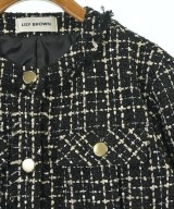 LILY BROWN（リリーブラウン）ノーカラージャケット 黒 サイズ:F レディース/2200662745020