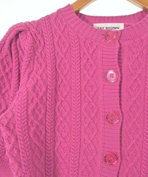 LILY BROWN（リリーブラウン）カーディガン ピンク サイズ:F レディース/2200662146049