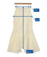 LILY BROWN（リリーブラウン）ロング・マキシ丈スカート 白 サイズ:0(S位) レディース/2200662223054