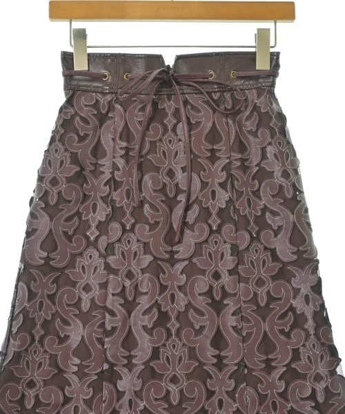 LILY BROWN（リリーブラウン）ロング・マキシ丈スカート 赤 サイズ:0(S位) レディース/2200662223115