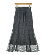 LILY BROWN（リリーブラウン）ロング・マキシ丈スカート 紺 サイズ:1(M位) レディース/2200662223139