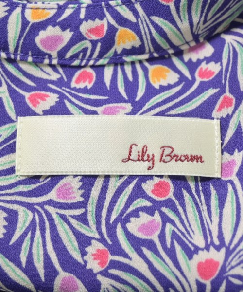 LILY BROWN（リリーブラウン）ワンピース 紫 サイズ:F レディース/2200665366031