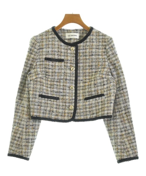 LILY BROWN(リリーブラウン)ノーカラージャケット その他（柄物・カラフル） サイズ:F/2200663496020