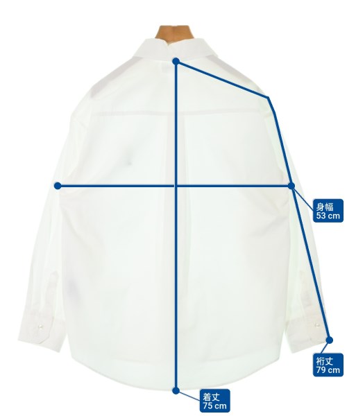 LILY BROWN（リリーブラウン）カジュアルシャツ 白 サイズ:F レディース/2200666428134