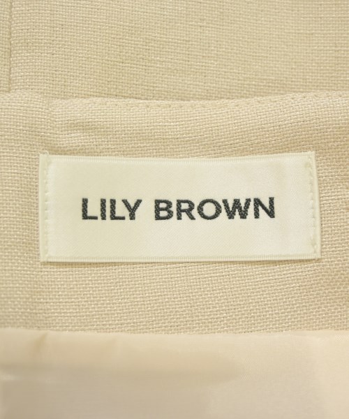 LILY BROWN（リリーブラウン）ミニスカート ベージュ サイズ:1(M位) レディース/2200666428141
